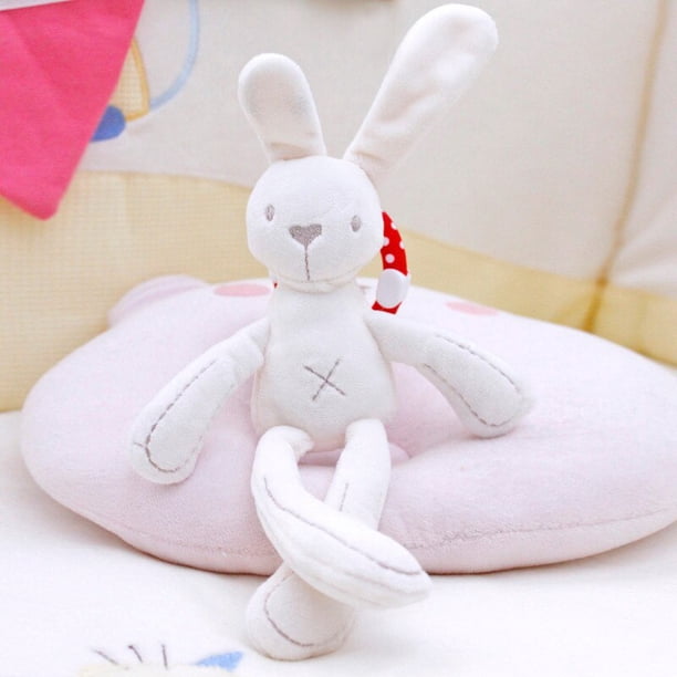 Juguete De Peluche Para Cochecito De Bebé Con Forma De Ciervo, Suave Y Sensorial Con Movimiento De 360° Y Sonido, Para 0-3 Años