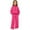 Hot Pink, variant on HUANBAI Girls' Half Zip Hoodie And Jogger Soft Casual Two Piece Outfit For Toddler And Kids Playwear Comfy Athletic Wear Outfits for Girls 5-6 Years