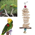 thumbnail image 4 of Cuttlebone Toys HangingChewing Toys With Bell For African Greys Parrots Budgie Premium Material, Easy To Fix, Cuttlefish Bone, Suitable For Parrots And Hamsters, 4 of 8
