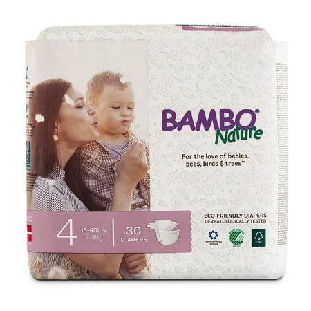 Bambo Nature Premium Baby Diapers (Choose Size and (Best Diaper Pail 2019)
