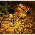 thumbnail image 2 of LED Lanternes Solaires Extérieures Suspendus Veilleuse Décorative pour Table Patio Cour Jardin, 2 of 6