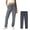 Gray-straight, variant on Stretch Active Pants for Women Over 50, Comfy Womens Stretch Active Breathable Casual Pants with Pockets