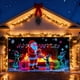thumbnail image 2 of Banderín luminoso para garaje con luces LED brillantes para fiestas al aire libre y en interiores Cartel doble colgante festivo para fiestas navideñas, celebraciones en iglesias y escuelas, 2 of 5
