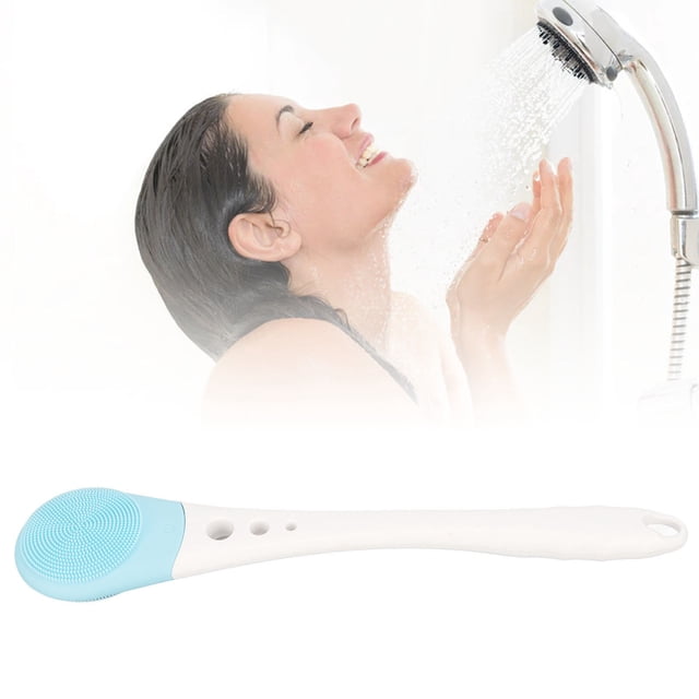 Cepillo De Ducha Corporal, Cepillo Corporal De Baño Eliminación De Suciedad De Silicona ABS Exfoliante Para Adultos Para Baño