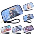 thumbnail image 2 of Coofit Coin Purse Casual Zipper Print Shell Phone Clutch Wallet Change Purse for Ladies, 2 of 8