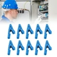 thumbnail image 4 of Wire Test Clip, Battery Cable Clamp Pure Copper Insulated  For Ships RVs Trucks Cars Blue, 4 of 8