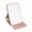 C, variant on Foldable Hand Mirror with Vintage Frame – Large Portable Makeup Mirror for Travel, Compact Folding Design, PVC Leather Cover, 1 Piece