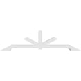 thumbnail image 4 of 96"W x 24"H x 4"D x 4"F, 6/12 Pitch, Vanguard Architectural Grade PVC Gable Bracket, 4 of 8