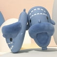 thumbnail image 2 of Winter Shark Slippers Detachable Warm Fuzzy Slippers Bedroom House Shoes Women, 2 of 11