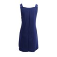 thumbnail image 5 of FcBaudy Camisole Sans Manches Robe Col en V, Robes d'Été pour Femmes, Robes de Mode pour Femmes Robe Unie Sans Manches à Bretelles avec Poches, 5 of 5