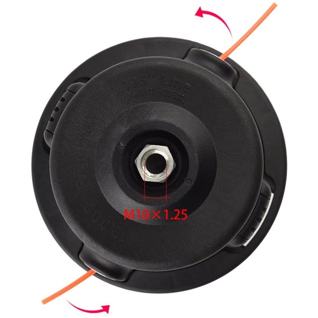 Cabezal de recortadora universal Rosca fácil de reponer - M10 X 1.25 Mano izquierda
