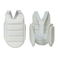 thumbnail image 1 of S SERENABLE Karate Chest Protector Guard Practical PU EVA Easy to Wear Taekwondo Protector Rib Protector for Boxing Kickboxing Volleyball L, 1 of 9