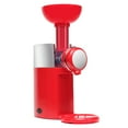 thumbnail image 4 of 1000ml Automatic Home Ice Cream Maker with 160W High Power, DIY Frozen Dessert & Slush Machine for Fruit Treats, Red Color, US Plug 110V Voltage, ABS Material, Compact Electric Dessert Maker, 4 of 7