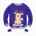 thumbnail image 4 of Paguaki Kids Christmas Pajamas Cotton Long Sleeve Matching Holiday Pjs Set Toddler Boys Girls Xmas Jammies Xmas Set, 4 of 5