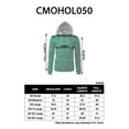 thumbnail image 6 of H2H Mens Casual Slim Fit Pullover Hoodie Long Sleeve Lightweight With Kanga Pocket (CMOHOL050), 6 of 6