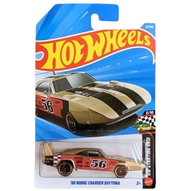 Vehículo de juguete fundido a presión Hot Wheels '69 Dodge Charger Daytona