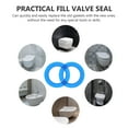 WSTEER 2pcs Fill Valve Seal For Toilet Tank Bathroom Flush Valve Seal