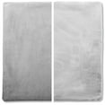 thumbnail image 1 of 24" x 24" Cover Only Throw Pillowcase Reversible - White Dandelion: 2 PCS / 4 Sided. Luxurious, Microsuede/Microplush Fabric - Softest / High Thread Count - Washable, Outstanding Beauty & Comfy, 1 of 9