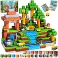 thumbnail image 1 of Bloques de construcción magnéticos Annexfun 150 piezas Road Forest durante más de 3 años, 1 of 6
