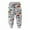 Grey, variant on Toimothcn Children Kids Pants Cute Cartoon Car Printed Sports Pants Stretchy Waist Wide Leg Soft Loose Fit Active Joggers Comfy Boy'S Dailywear