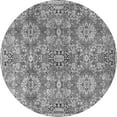 thumbnail image 1 of Ahgly Company Indoor Round Persian Gray Traditional Area Rugs, 8' Round, 1 of 1