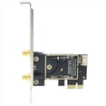 thumbnail image 5 of 5X NGFF M.2 una Tarjeta Adaptadora de Tarjeta de Red PCIE Tarjeta Adaptadora PCIE Compatible con Tarjeta de Red InaláMbrica NGFF M.2, 5 of 5