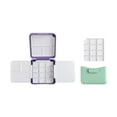thumbnail image 1 of Paleta de acuarela vacía para principiantes profesionales con cepillo para pinceles Violeta, 1 of 9