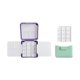 thumbnail image 1 of Paleta de acuarela vacía para principiantes profesionales con cepillo para pinceles Violeta, 1 of 9
