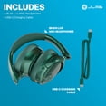thumbnail image 6 of JLab JBuds Lux ANC Over-Ear Wireless Headphones, 70-Hour Battery, Jélle Fir Sure, 6 of 8