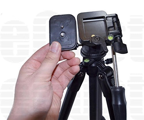A77 + Microfiber Cloth A550 A65 BP SLR Backpack for Sony A58 A99 /& More.. A700 80-Inch Elite Series Professional Heavy Duty Camcorder Tripod