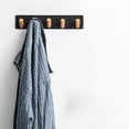 thumbnail image 4 of Gancho De Troncos Sin Perforaciones Gancho De Abrigo De Porche Colgador De Pared Tienda De Ropa Colgador De Pared Gancho De Abrigo De Madera Para El Dormitorio Del Hogar Del Hotel Minnieouse TO004188-00, 4 of 7
