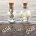 thumbnail image 7 of 25Pcs Mini Glass Bottles with Cork Lids, 5 Classic Shapes Tiny Glass Jars, Wishing Bottles, Small DIY Decorative Craft Vials for DIY Crafts Party Weddings Decoration Storage Accessories, 7 of 7