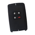 thumbnail image 3 of Funda para llave de coche, accesorios para coche, protector de carcasa para llave de coche para Renault Megane Línea blanca negra, 3 of 9