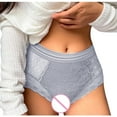thumbnail image 4 of Panties for Women Clearance!Tbopshirt Womens Panties Briefs, olid Comfort Underwear SkinFriendly Briefs Panty Intimates,Women's Hipsters Underwear,Gifts for Women,Big Holiday Savings Deals, 4 of 8
