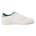 thumbnail image 2 of Reebok Unisex-Adult Club C 85,White/Chalk/Dark Green,11 Women/9.5 Men, 2 of 5