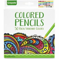 Crayola Adult Colored Pencils, 50 Count