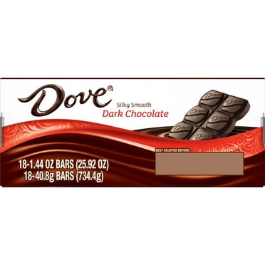 Dove Dark Chocolate Singles, 1.44 oz - Case of 216