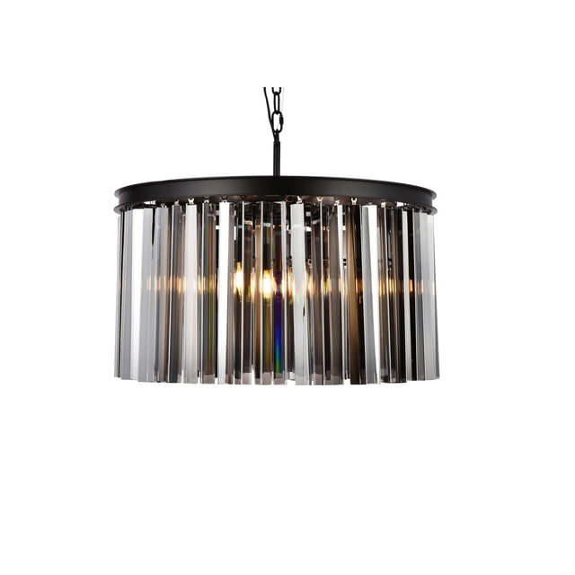 Elegant Lighting Sydney 26" 8 Light Royal Crystal Chandelier