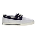 thumbnail image 2 of Sail Men'S Canvas Boat Shoes, White, 10, 2 of 5
