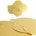 thumbnail image 3 of AMERTEER 100pcs Mousse Cake Cardboard Dessert tray Mini Cake Dessert Display Tray Cake Decorative Tools Kit, 3 of 6