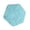 Blue, variant on Plush Hexagon Play Mat for Baby Crawling, 55.12x55.12 Inch Large Soft Rug for Nursery Floor Cover, Kids Tent Bedroom Decor, Cushioned Activity Blanket