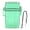 Transparent Green, variant on BIMZUC Cigarette Case 20 Capacity Plastic Box Sealed Waterproof Container Organizer Transparent Green