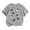 7Grey36, variant on XAOFW Halloween Shirts For Girls Short Sleeve Crewneck Ghost Candy Graphic Tees Toddler Kids Fall Loose Fit T-Shirts 4-5 Years