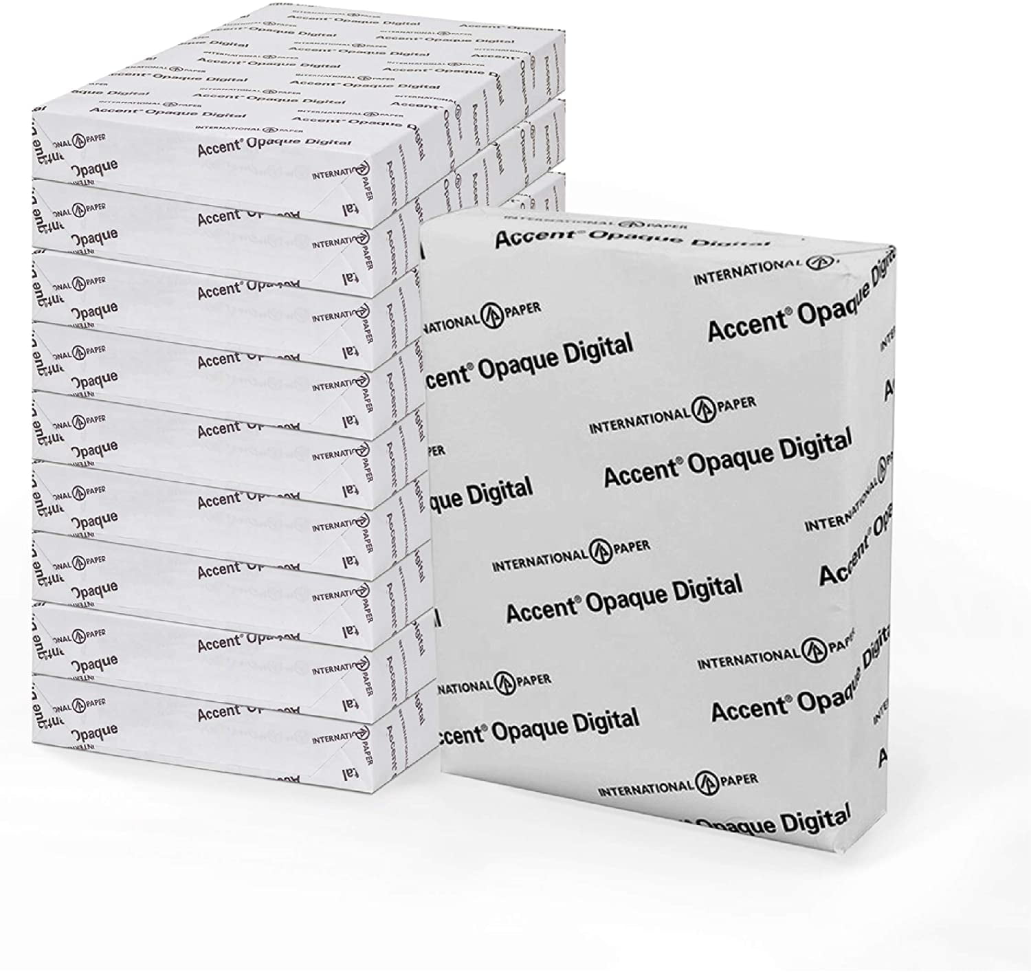 Accent Opaque White Printer Paper, 11” x 17” 28lb Bond/70lb Text Copy Paper – 500 Sheets (1 Ream) – Premium Computer Paper with Smooth Finish, 97
