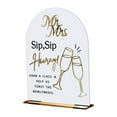 thumbnail image 4 of Tachiuwa Acrylic Wedding Sign Table Decoration Keepsake Events Please Sign Our Guestbook Birthday Engagement Guest Book Sign with Base F, 4 of 8
