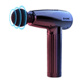 thumbnail image 1 of Pistola masajeadora Bloosom  para cuerpo K026 30 Velocidades 12 Cabezales Negro, 1 of 4