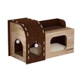 thumbnail image 1 of Casa cueva para gatos, escondite, resistente a arañazos, para escalar, , nido para gatitos, tablero rascador, protección de, 1 of 6