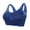 Blue, variant on Women Seamless Underwear Fitness Yoga Sports Bra Stretch Workout Padded Top Vest