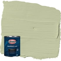 Glidden HEP Sage Splendor / Green Satin Exterior Paint with Primer, 1 Quart