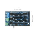 thumbnail image 2 of 1.6 Control Board Base on Ramps 1.5 4-layer Control Panel Board with Heatsink Expansion Mainboard for 3D Printer Parts & Accessories, 2 of 7